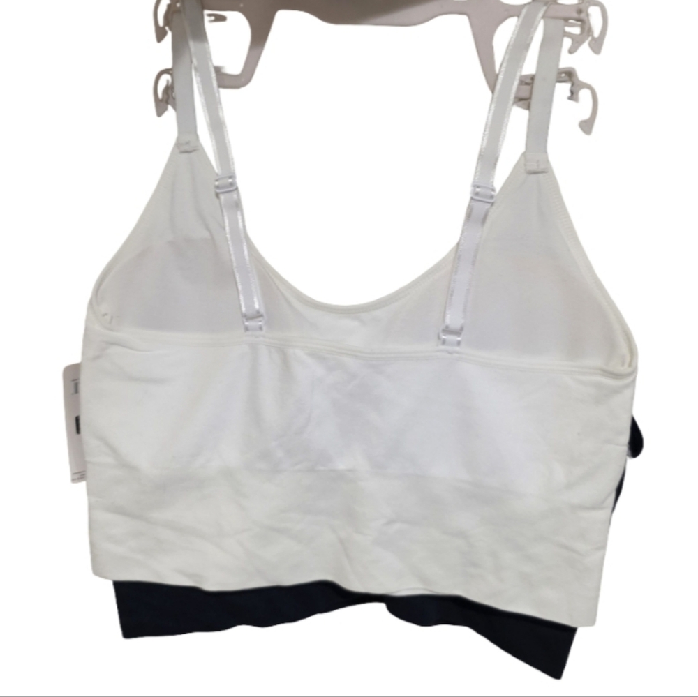 Laura‎ Ashley 3pk Active Athletic Lined Sports Bras Bralettes Plus Size 1x New - Picture 6 of 11